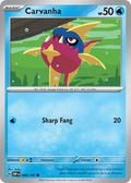 Carvanha - 046/197 - Obsidian Flames (Reverse Holo)