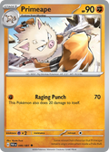Primeape - 046/091 - Paldean Fates (Reverse Holo)