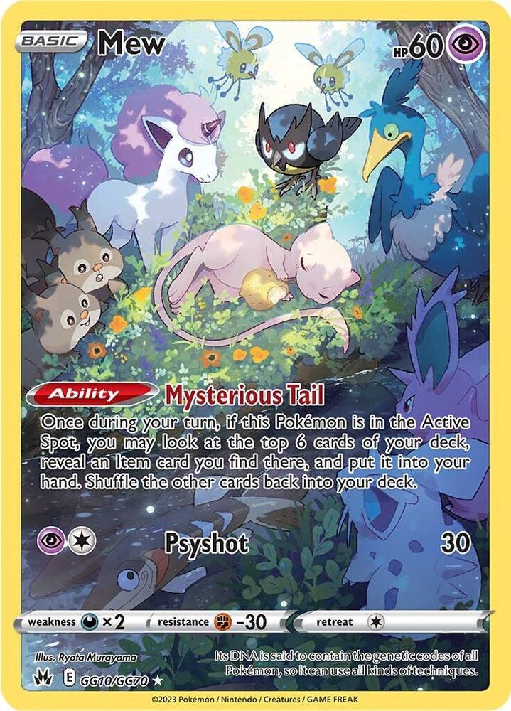 Mew - 010/070 - Crown Zenith Galarian Gallery (swsh12.5gg)