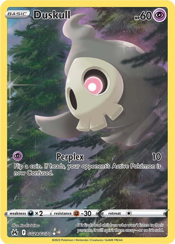 Duskull - 028/070 - Crown Zenith Galarian Gallery (swsh12.5gg)