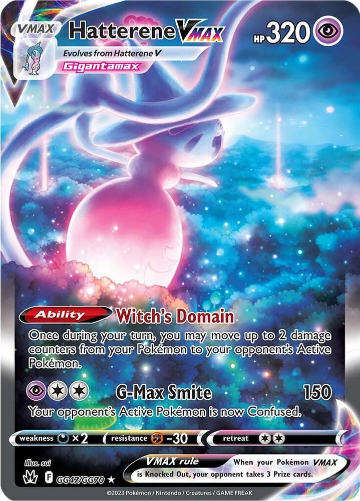 Hatterene VMAX - GG47/GG70 - Crown Zenith: Galarian Gallery (CRZ:GG)
