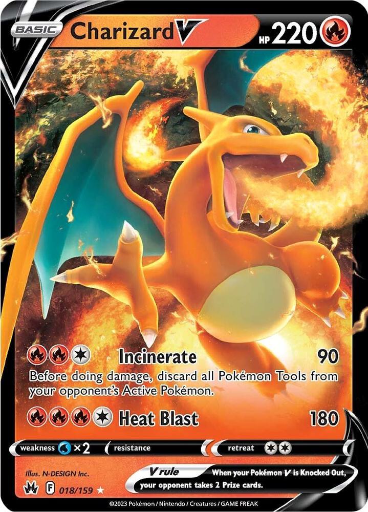 Charizard V - Crown Zenith (CRZ)