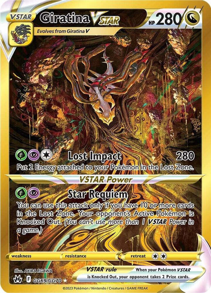 Giratina VSTAR - GG69/GG70 - Crown Zenith (Secret)