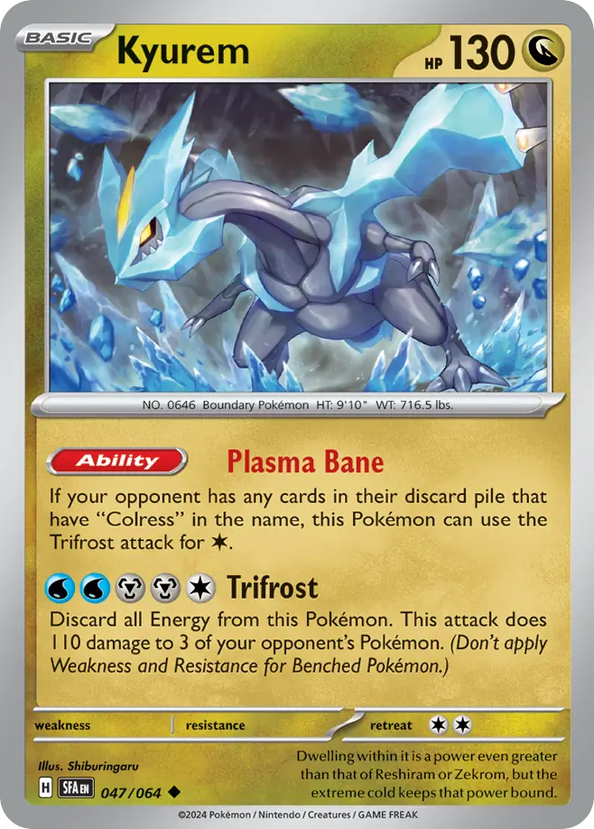 Kyurem - 047/064 - Shrouded Fable