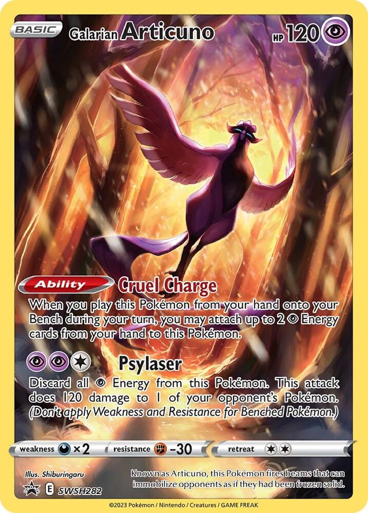 Galarian Articuno - SWSH282 - SWSH: Sword & Shield Promo
