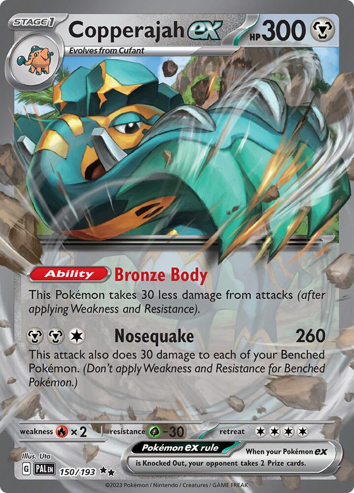 Copperajah ex - 150/193 - SV02: Paldea Evolved (PAL)