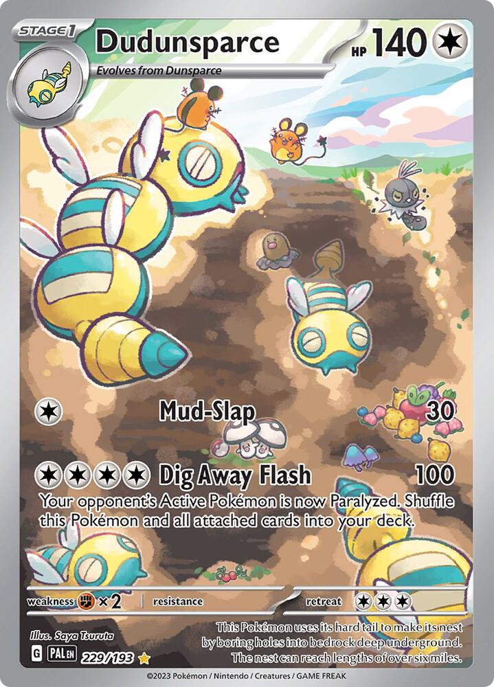 Dudunsparce - 229/193 - SV02: Paldea Evolved