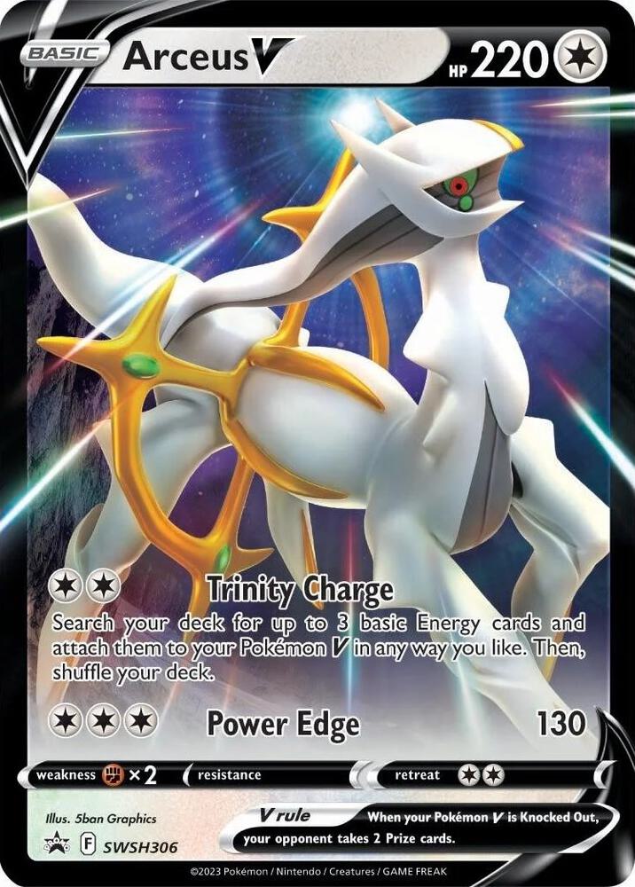 Arceus V - 306/307 - SWSH Black Star Promos (swshp)