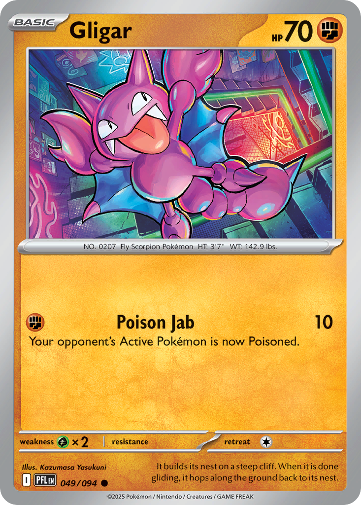 Gligar- 049/094 - Phantasmal Flames