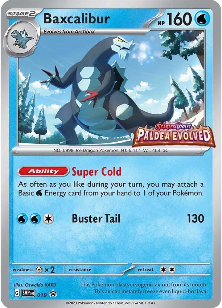Baxcalibur - 019 - SV: Scarlet & Violet Promo Cards (SVP) (Prerelease)