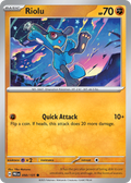 Riolu- 050/131 - Prismatic Evolutions (Reverse Holo)