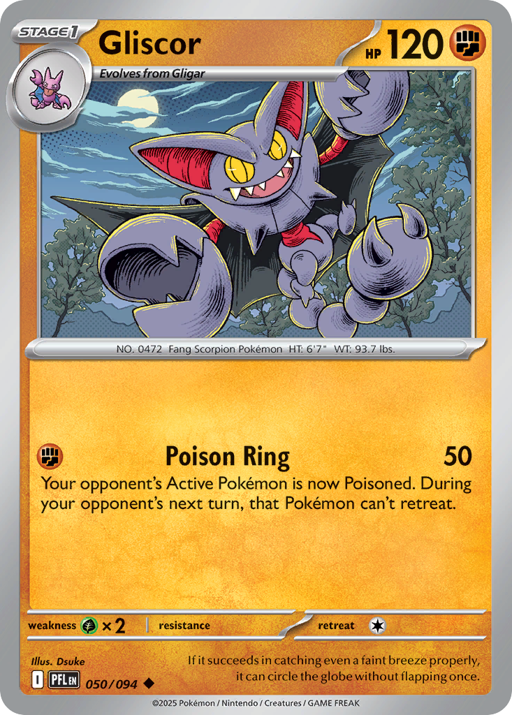 Gliscor- 050/094 - Phantasmal Flames