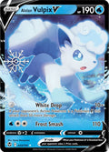 Alolan Vulpix V - SWSH12: Silver Tempest (SWSH12) (Holiday Calendar)