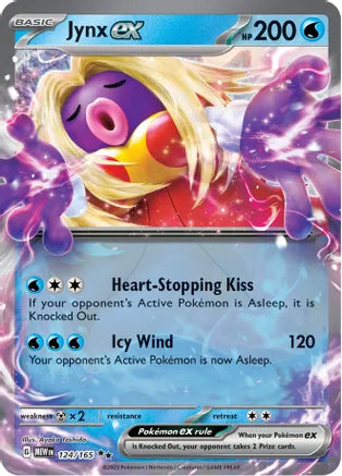 Jynx Ex - 124/165 - SV: Scarlet and Violet 151 (MEW)