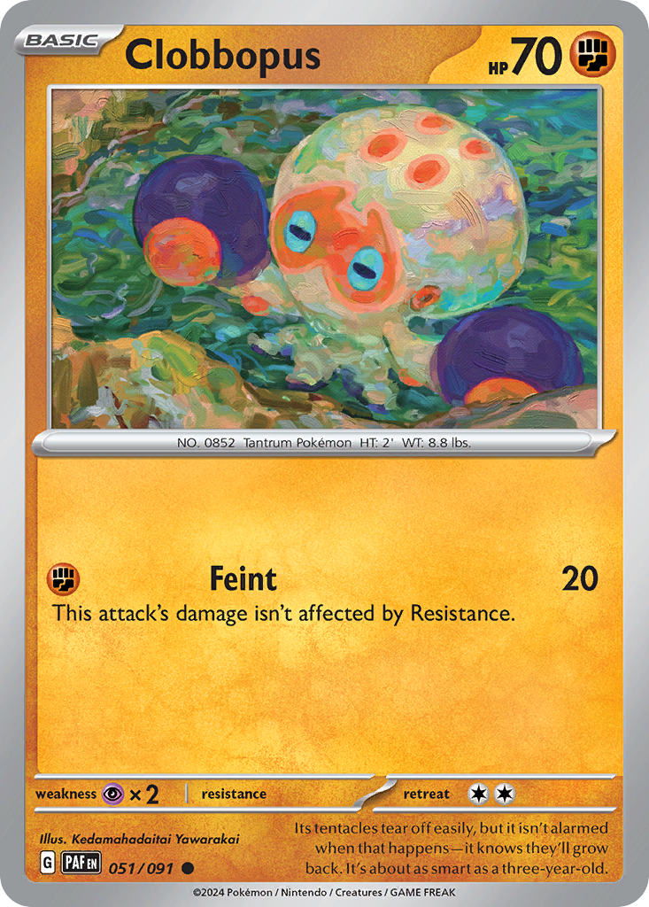 Clobbopus - 051/091 - Paldean Fates