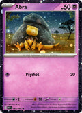 Abra - 063/165 - Mew 151 (Cosmos Holo)