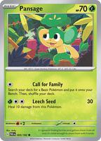 Pansage  - 004/182  - Paradox Rift  - (Reverse Holo)