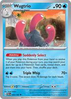 Wugtrio  - 053/182  - Paradox Rift  - (Reverse Holo)