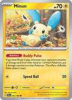 Minun  - 061/182  - Paradox Rift  - (Reverse Holo)