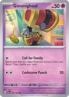Gimmighoul  - 087/182  - Paradox Rift  - (Reverse Holo)