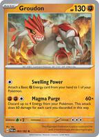 Groudon  - 093/182  - Paradox Rift  - (Reverse Holo)