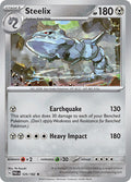 Steelix  - 125/182  - Paradox Rift  - (Reverse Holo)