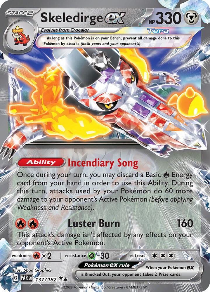 Skeledirge ex - 137/182 - Paradox Rift (sv04)