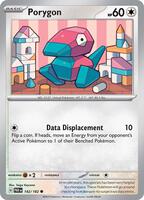 Porygon  - 142/182  - Paradox Rift  - (Reverse Holo)