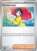 Parasol Lady  - 169/182  - Paradox Rift  - (Reverse Holo)