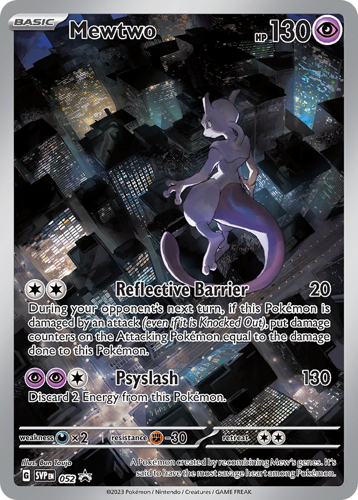 Mewtwo - 052/215 - SV: Scarlet & Violet Black Star Promos (PR-SV)