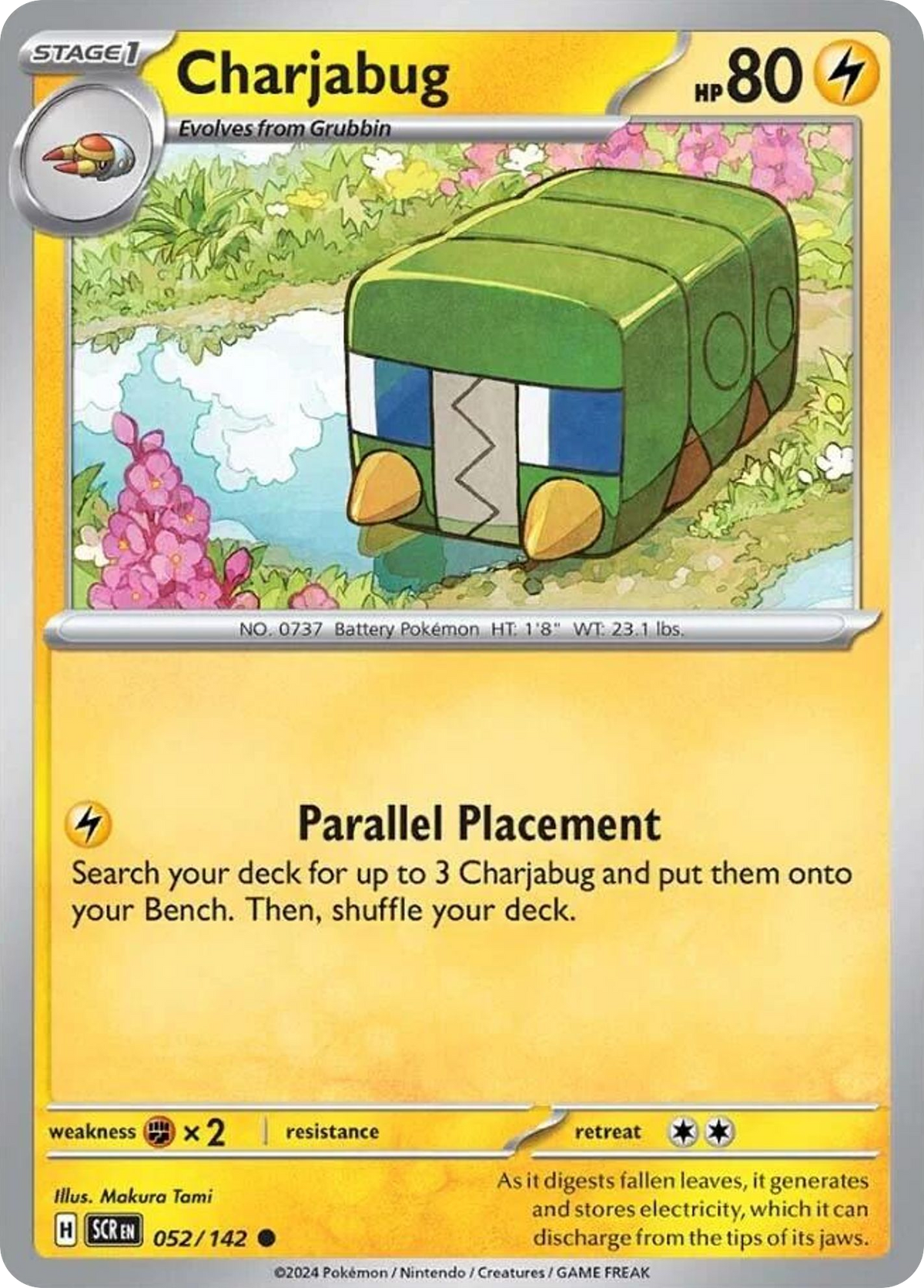 Charjabug- 052/142 - Stellar Crown