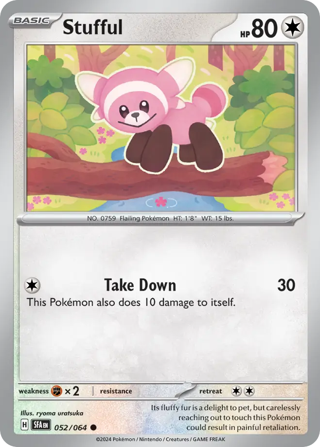 Stufful - 052/064 - Shrouded Fable (Reverse Holo)