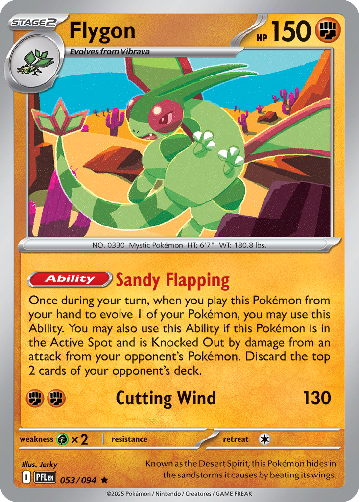 Flygon - 053/094 - Phantasmal Flames (PFL)