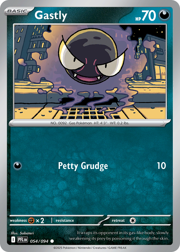 Gastly- 054/094 - Phantasmal Flames