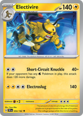 Electivire - 054/162 - Temporal Forces (Reverse Holo)