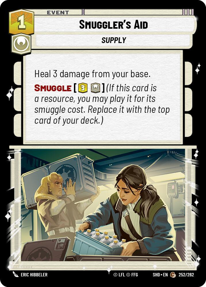 Smuggler's Aid - 252/262 - Shadows of the Galaxy