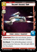 Valiant Assault Ship - 151/262 - Shadows of the Galaxy