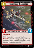 Unlicensed Headhunter - 165/262 - Shadows of the Galaxy