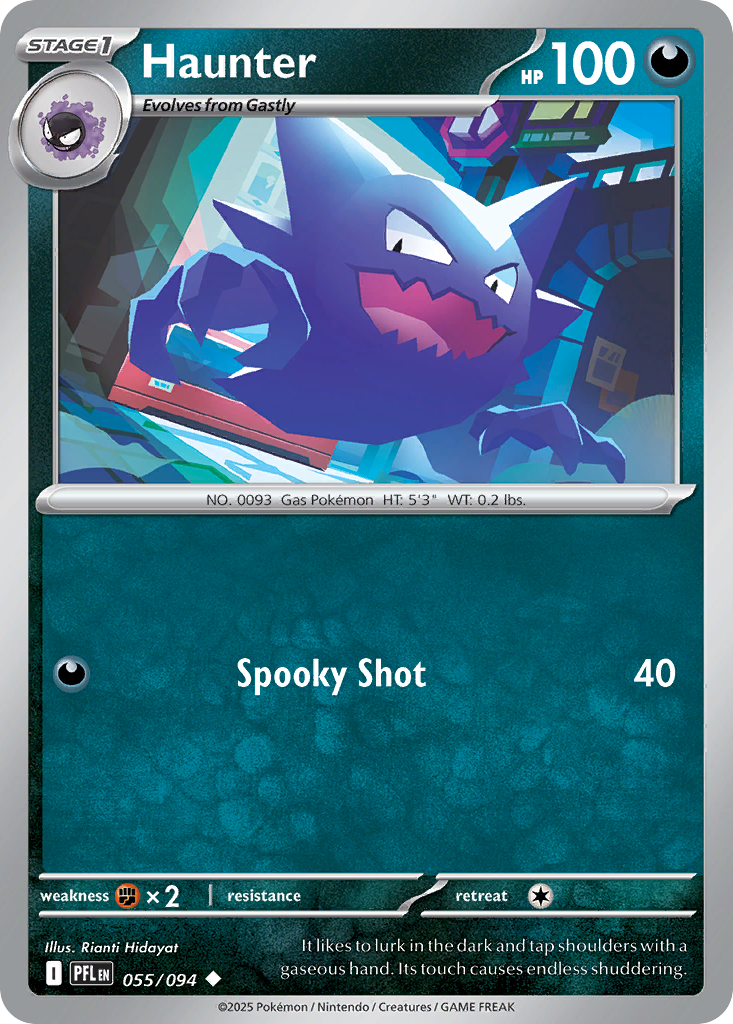 Haunter - 055/094 - Phantasmal Flames (PFL)