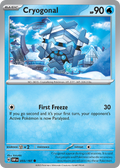 Cryogonal - 055/197 - Obsidian Flames (Reverse Holo)