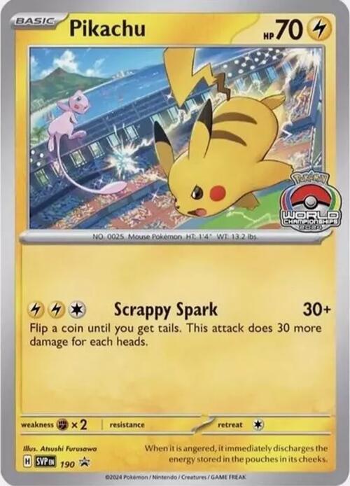 Pikachu - 190 - SV: Scarlet & Violet Promo Cards (SVP) (Sealed)
