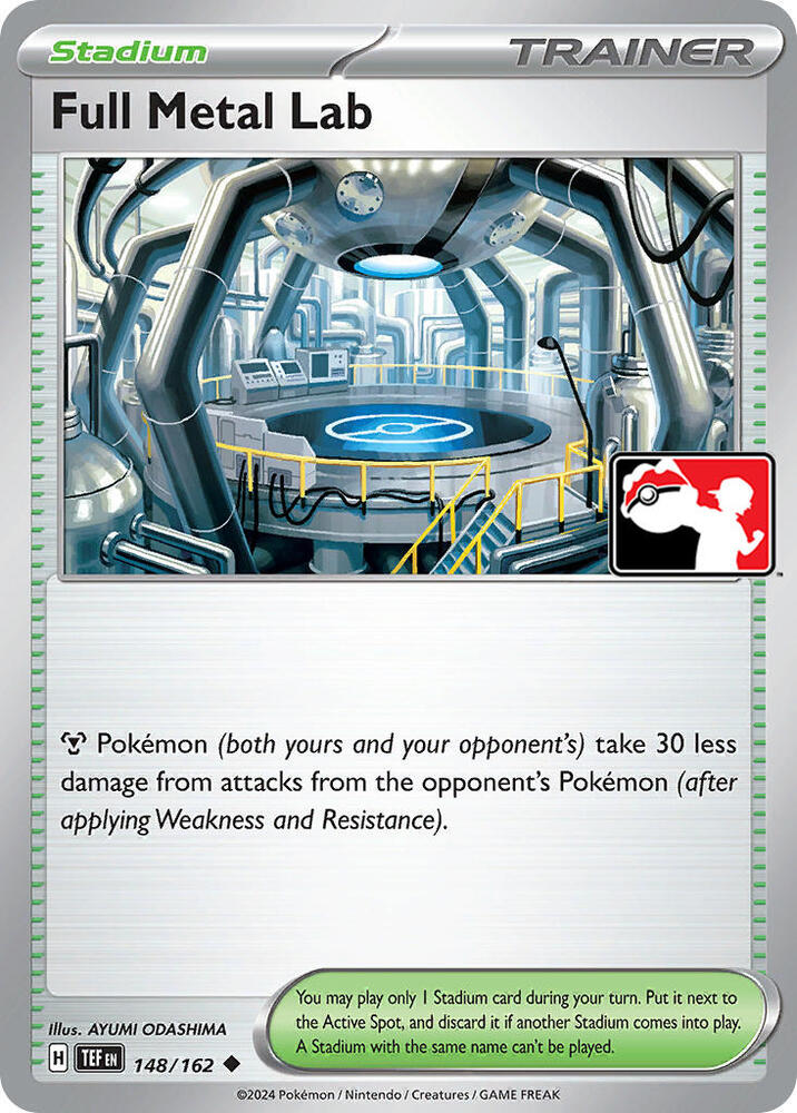 Full Metal Lab - 148/162 - Temporal Forces (League Stamp Holo)