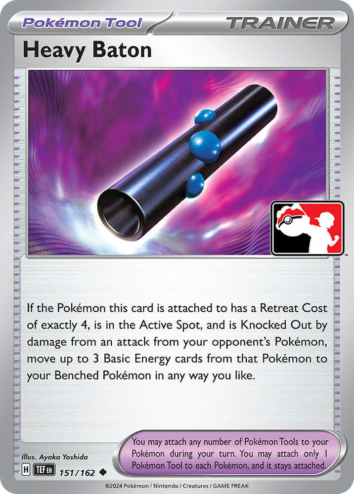 Heavy Baton - 151/162 - Temporal Forces (League Stamp)