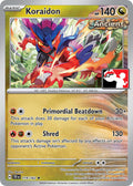 Koraidon - 119/162 - Temporal Forces (League Stamp)