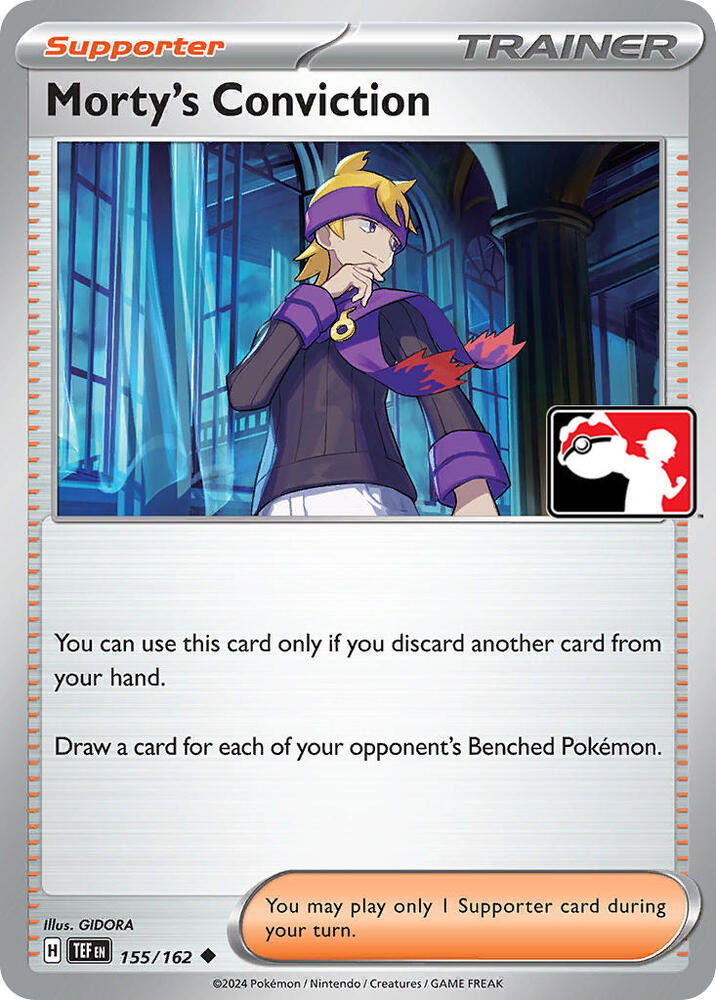 Morty's Conviction - 155/162 - Temporal Forces (League Stamp)