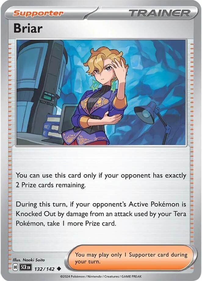 Briar - 132/142 - SV07: Stellar Crown (Reverse Holo)