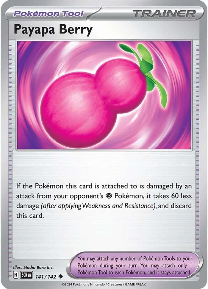 Payapa Berry - SV07: Stellar Crown (Reverse Holo)