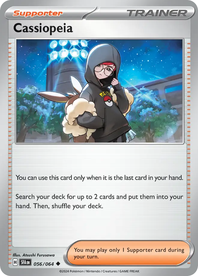 Cassiopeia - 056/064 - Shrouded Fable (Reverse Holo)