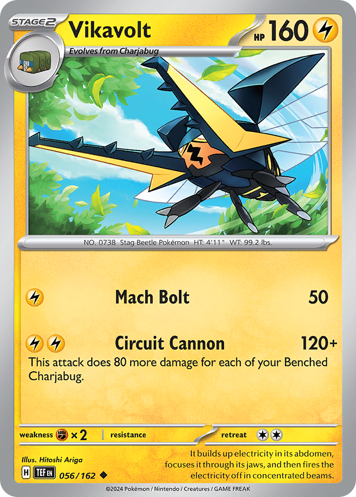 Vikavolt - 056/162 - Temporal Forces (Reverse Holo)