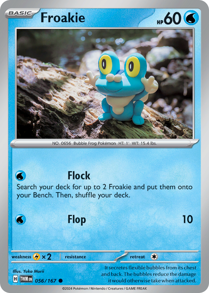 Froakie - 056/167 - Twilight Masquerade (Reverse Holo)